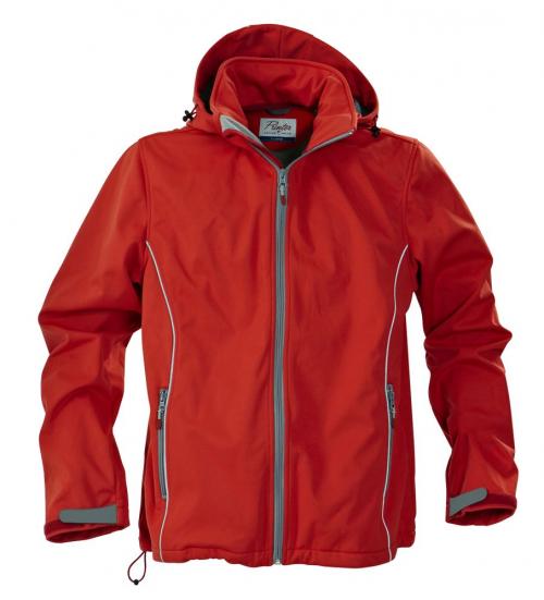 Куртка софтшелл мужская Skyrunning, красная, размер S