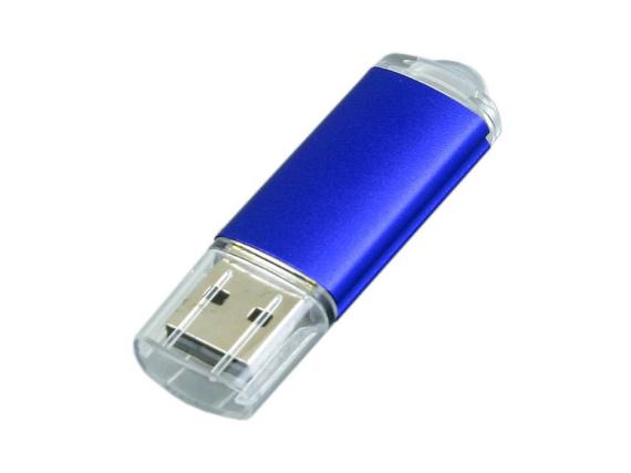 USB 2.0- флешка на 4 Гб с прозрачным колпачком