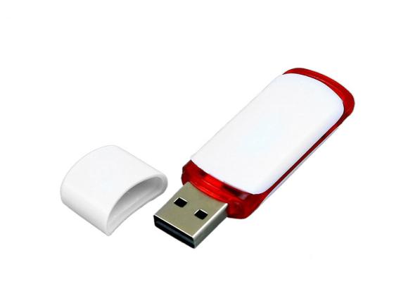 USB 2.0- флешка на 4 Гб с цветными вставками