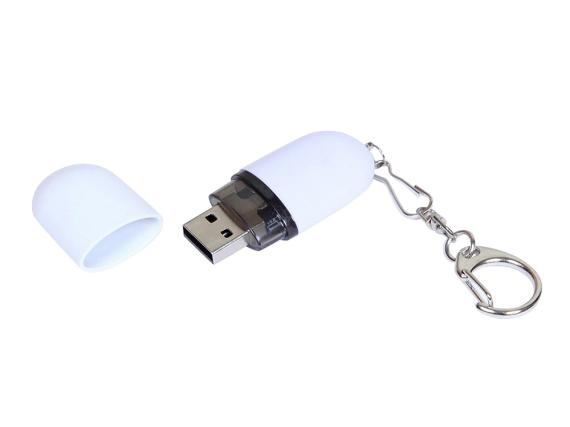 USB 2.0- флешка промо на 32 Гб каплевидной формы