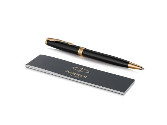 Ручка шариковая Parker «Sonnet Core Black Lacquer GT»