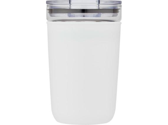 Стеклянная кружка «Bello» с внешней стенкой из переработанного пластика