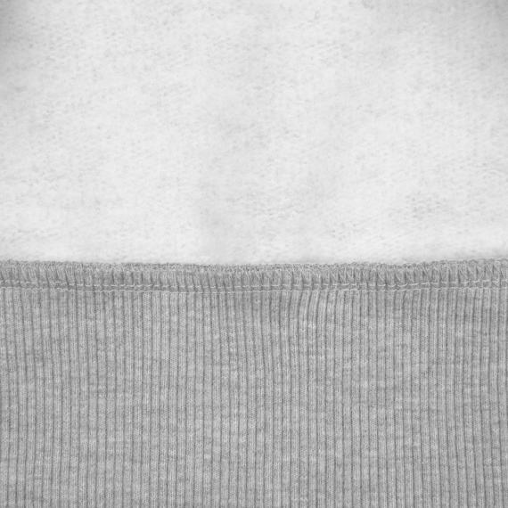 Толстовка на молнии с капюшоном Unit Siverga Heavy серый меланж, размер M