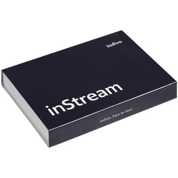 Обложка для паспорта inStream, серая