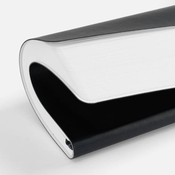 Ежедневник Waltz, недатированный, черный