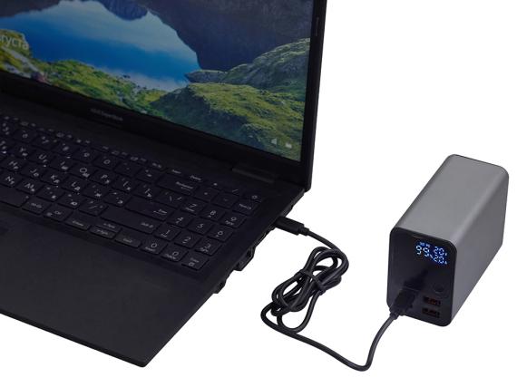 Внешний аккумулятор для ноутбуков «EpIQ», 100 Вт, 30000 mAh