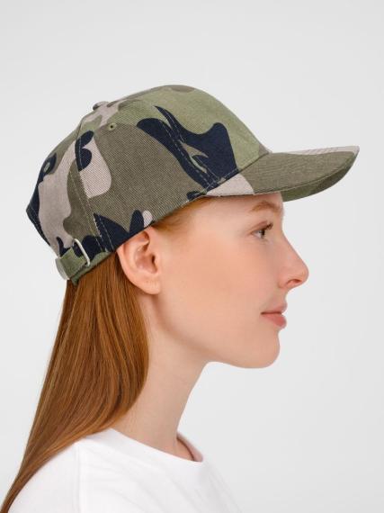 Бейсболка Buffalo зеленый камуфляж