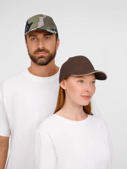 Бейсболка Buffalo зеленый камуфляж