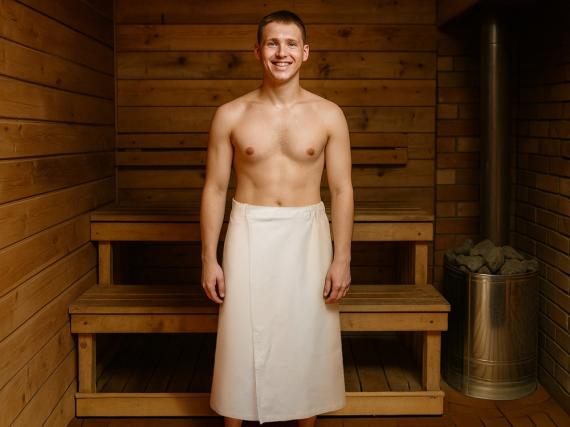 Килт для бани холщовый «Retreat», унисекс