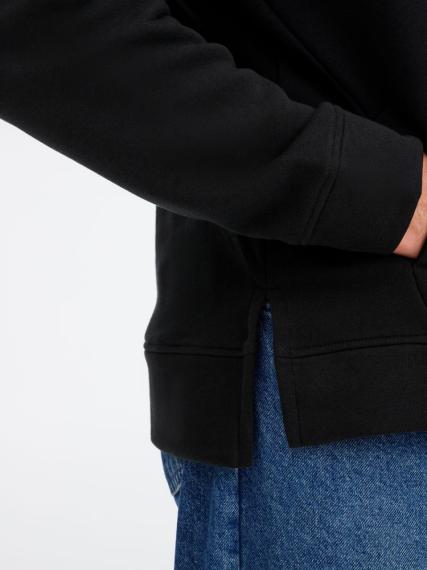 Худи оверсайз унисекс Tolla, черное, размер XL/2XL