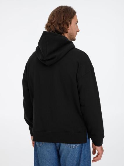 Худи оверсайз унисекс Tolla, черное, размер XL/2XL