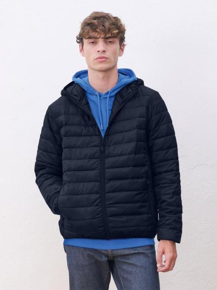 Куртка с капюшоном мужская Stream Men, темно-синяя, размер S