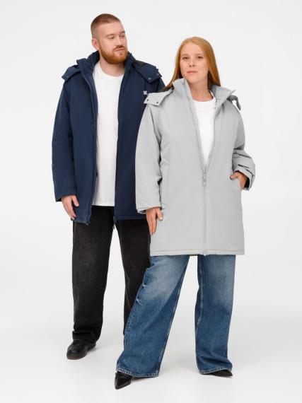 Куртка-парка унисекс Sfera, темно-синяя, размер M