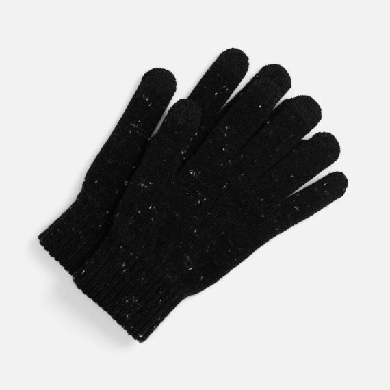 Перчатки сенсорные Spotti Senso, черные, размер S/M