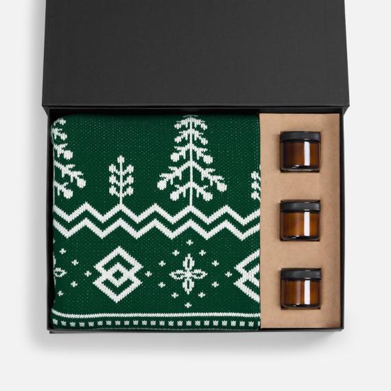 Набор Candleflakes, зеленый