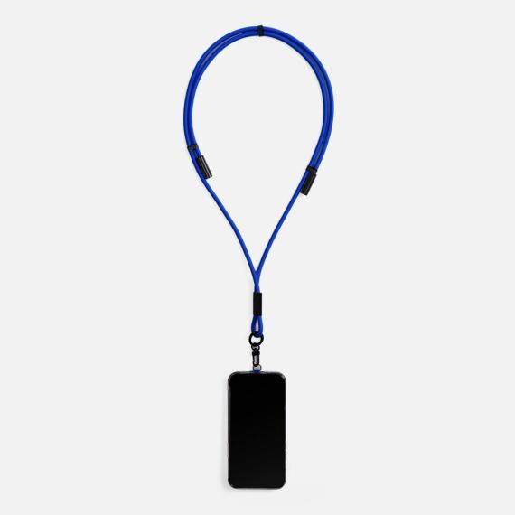 Кабель-ланьярд energyFlex Power Delivery 60 Вт, темно-синий