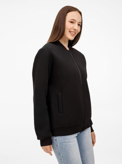 Бомбер унисекс Estado, черный, размер XL