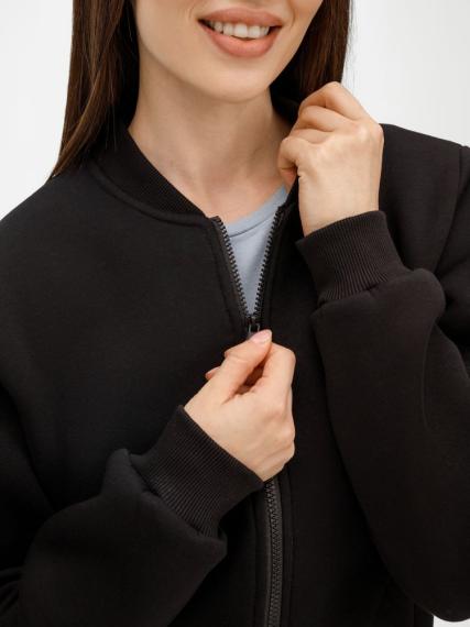 Бомбер унисекс Estado, черный, размер XL