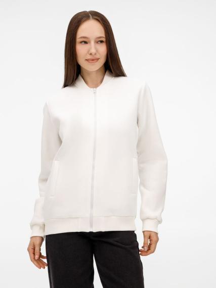 Бомбер унисекс Estado, молочно-белый, размер L