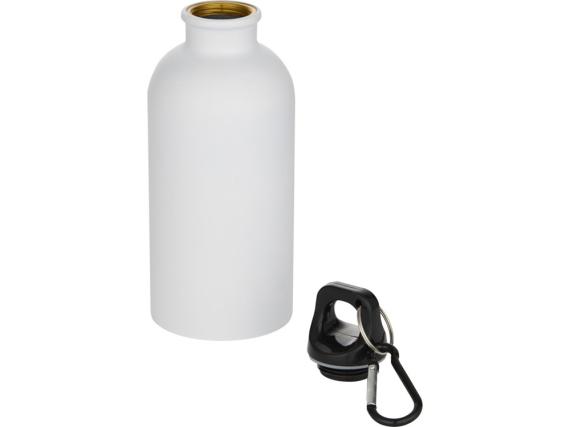 Бутылка для воды «Oregon», переработанная сталь, 400 мл