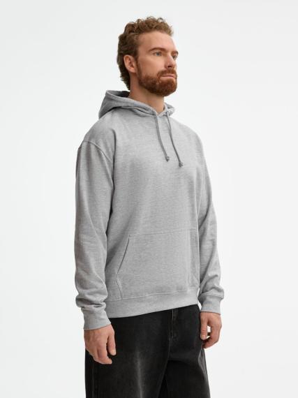 Худи унисекс Condor, серый меланж, размер 4XL