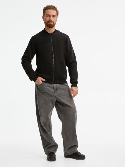 Бомбер унисекс Estado, черный, размер XL