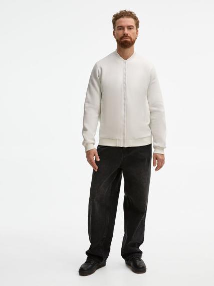 Бомбер унисекс Estado, молочно-белый, размер L