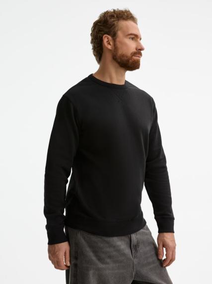 Толстовка унисекс Sully черная, размер XXL