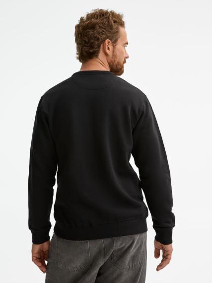 Толстовка унисекс Sully черная, размер XXL