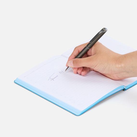 Ручка шариковая Glide, темно-серая