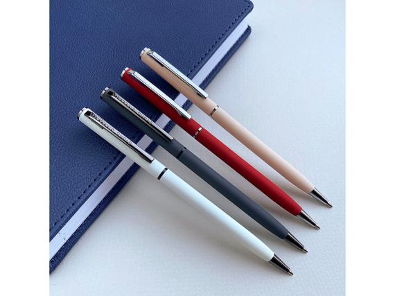 Ручка металлическая шариковая «Palermo», софт-тач