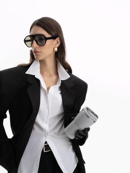 Термостакан Sapporo без логотипа, серый