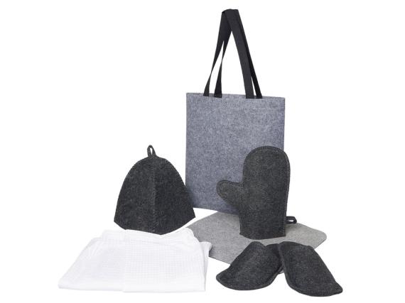 Банный набор с килтом «Healing», мужской