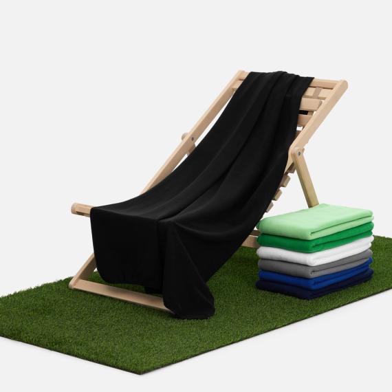 Флисовый плед Warm&Peace, черный