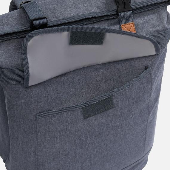 Набор для пикника Picnivo на 4 персоны, темно-серый меланж