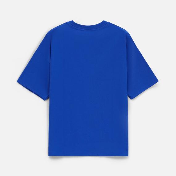 Футболка унисекс T3, синяя, размер XS/S