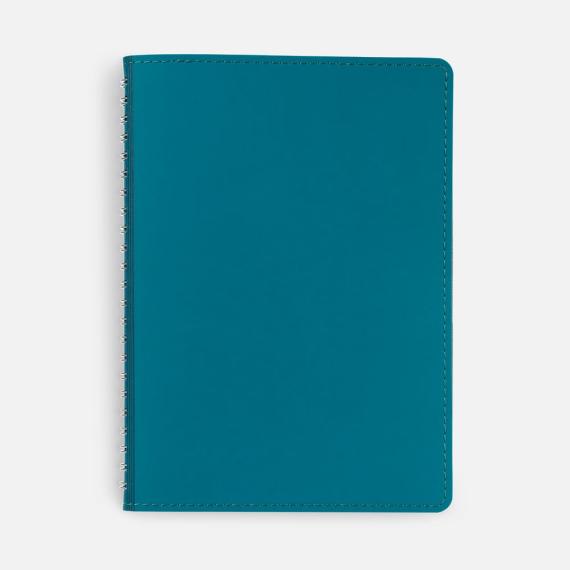 Ежедневник Spring Shall, недатированный, бирюзовый