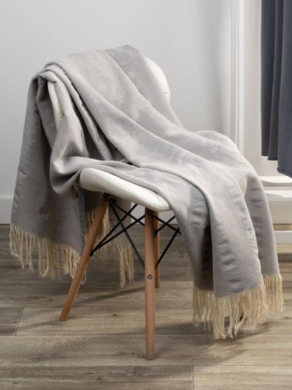 Плед «Сенеж», серый