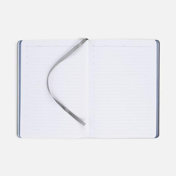 Ежедневник Frame, недатированный,синий с серым