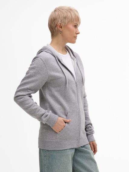 Толстовка унисекс Stone серый меланж, размер XXL
