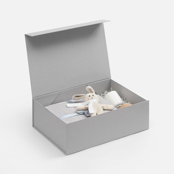 Коробка складная RealBig Fold, серая