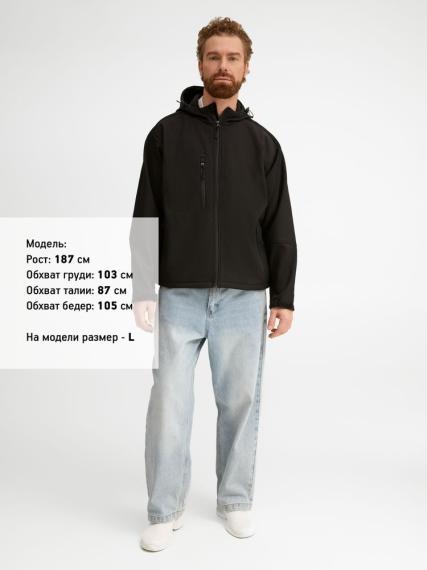 Куртка мужская с капюшоном Replay Men 340 черная, размер M