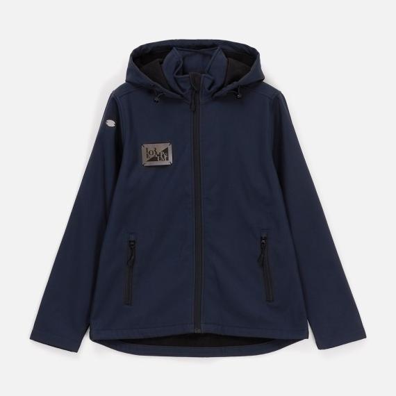 Куртка софтшелл мужская Race Men темно-синяя, размер S