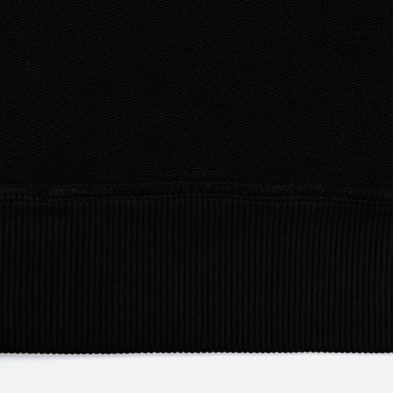 Толстовка унисекс оверсайз Sartoro, черная, размер M/L