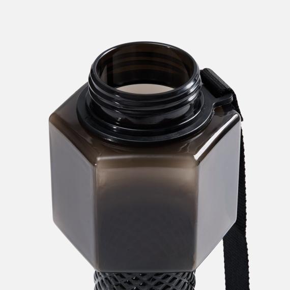 Бутылка для воды Hantelis, черная