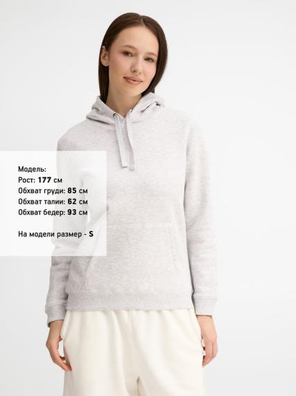 Толстовка женская Spencer Women, светло-серый меланж, размер M