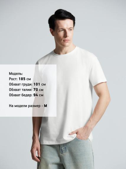 Футболка унисекс T-Bolka 160, белая (белоснежная), размер XXL