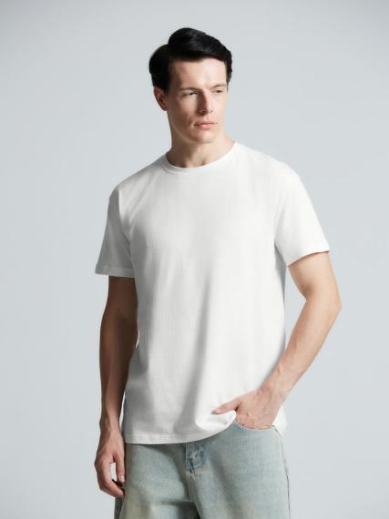 Футболка унисекс T-Bolka 160, белая (белоснежная), размер XXL