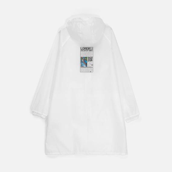 Дождевик Rainman Zip Pro белый, размер S