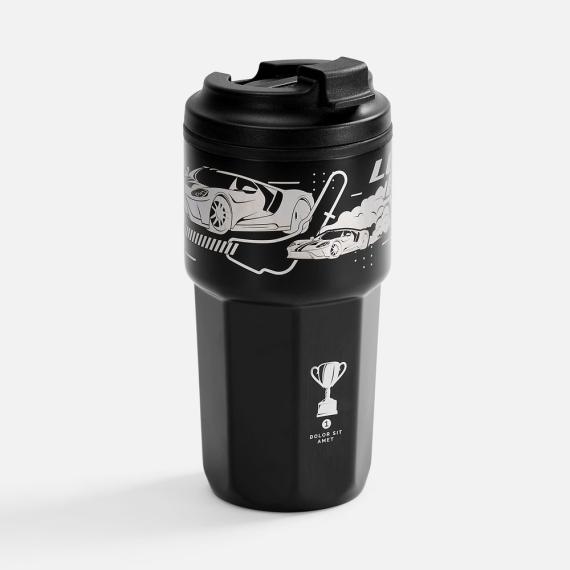 Термостакан Presa, черный